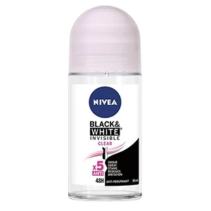 Nivea Anti-Perspirant Deodorant Roll On Invisible Black & White For Women 50 ml