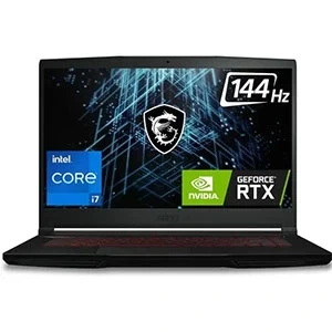 MSI Msi Gf63 Thin Gaming Laptop -Core I7 - 11th Gen - Nvidia Rtx 3050 - Black