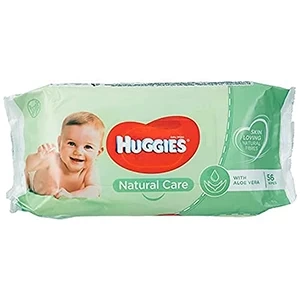 Huggies Baby Wipes Natural Care With Aloe Vera x56