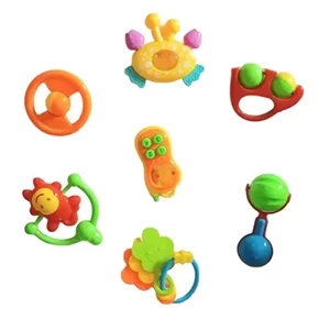 Baby Toys And Rattles - 7pcs