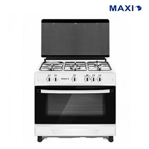 MAXI COOKER 60X90 5B, GLASS STAINLESS IGNITION