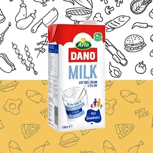 Dano UHT Full Cream Milk 1 L